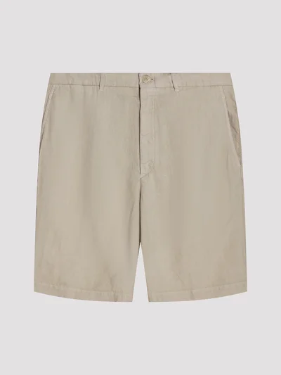 Шорты цвет бежевый — превью 1