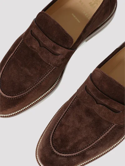 Лоферы цвет коричневый — превью 4