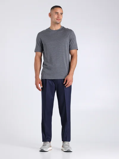 Футболка цвет темно-серый — превью 2