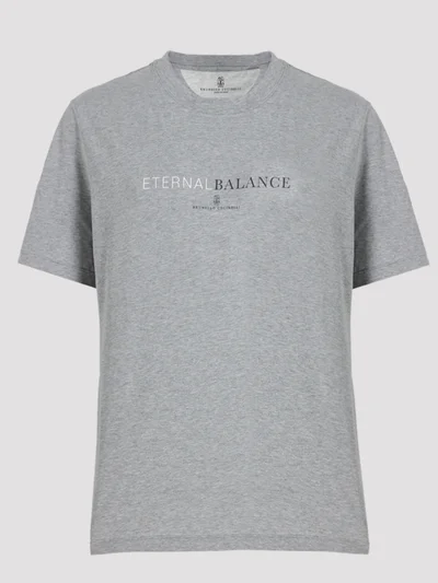 Футболка цвет светло-серый — превью 1