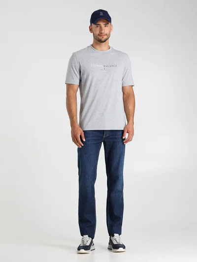 Футболка цвет светло-серый — превью 2