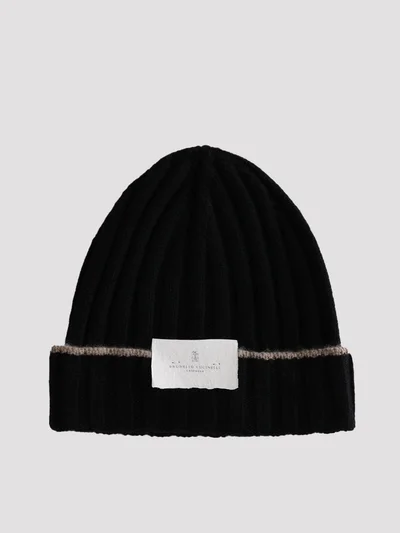 Шапка цвет черный — превью 4