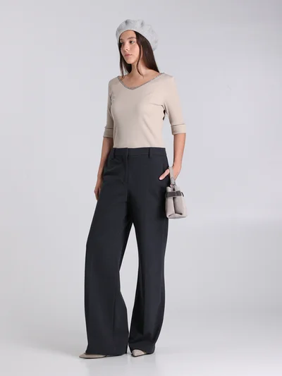 Футболка цвет бежевый — превью 2