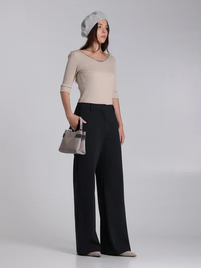 Футболка цвет бежевый — превью 3