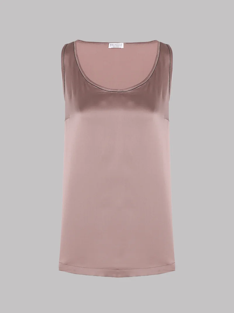 Топ цвет коричневый