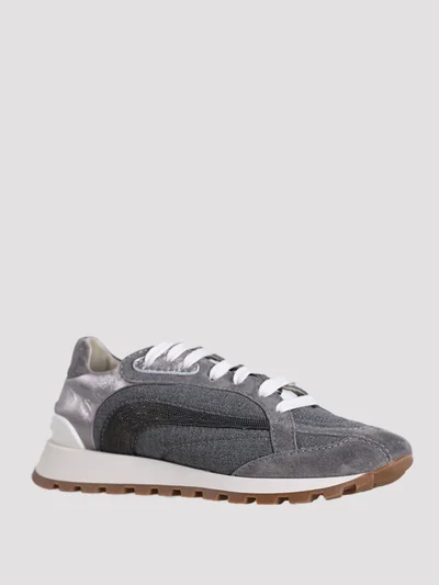 Кроссовки цвет серый — превью 2