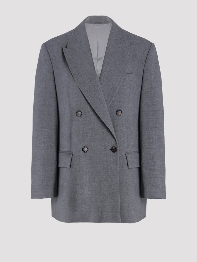 Жакет цвет серый