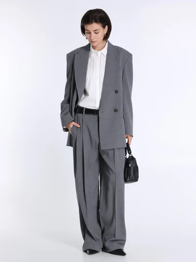 Брюки цвет серый — превью 2