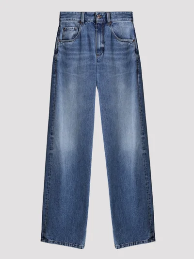 Джинсы цвет синий — превью 1