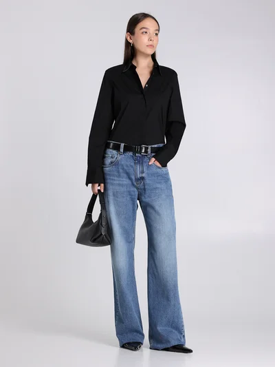 Джинсы цвет синий — превью 2