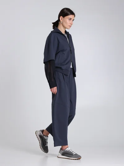 Брюки цвет темно-синий — превью 3