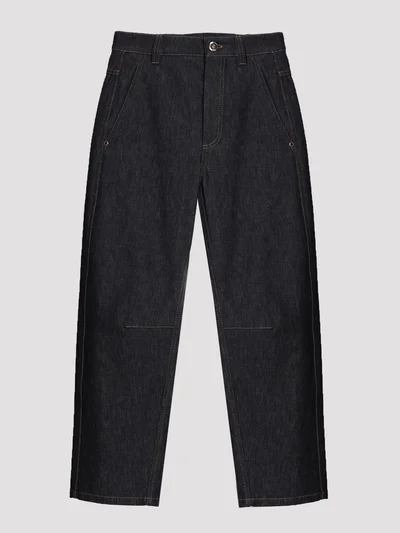 Джинсы цвет синий — превью 1