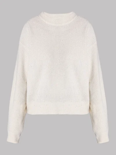 Джемпер цвет белый — превью 1