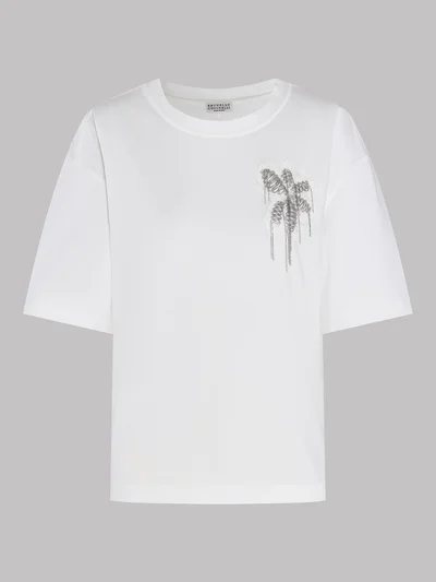 Футболка цвет белый — превью 1