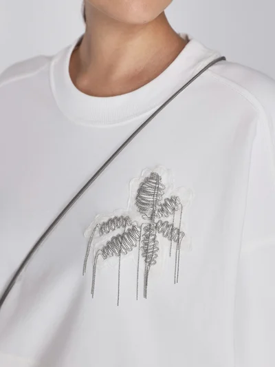 Свитшот цвет белый — превью 3