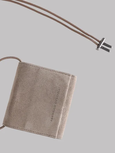 Кошелек цвет бежевый — превью 6