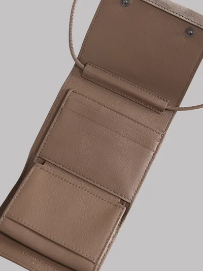 Кошелек цвет бежевый — превью 7