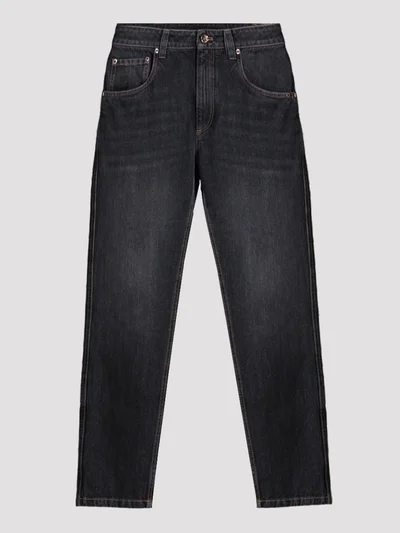 Джинсы цвет черный — превью 1