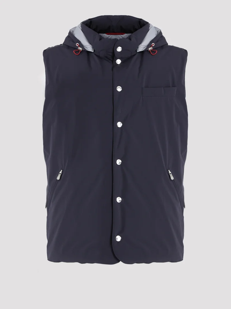 Жилет цвет синий