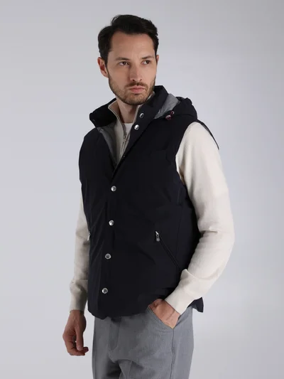 Жилет цвет синий — превью 2