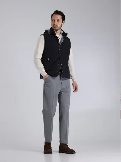 Жилет цвет синий — превью 3