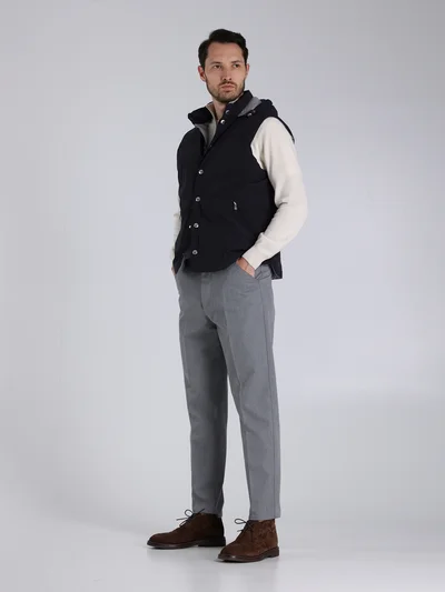 Жилет цвет синий — превью 4