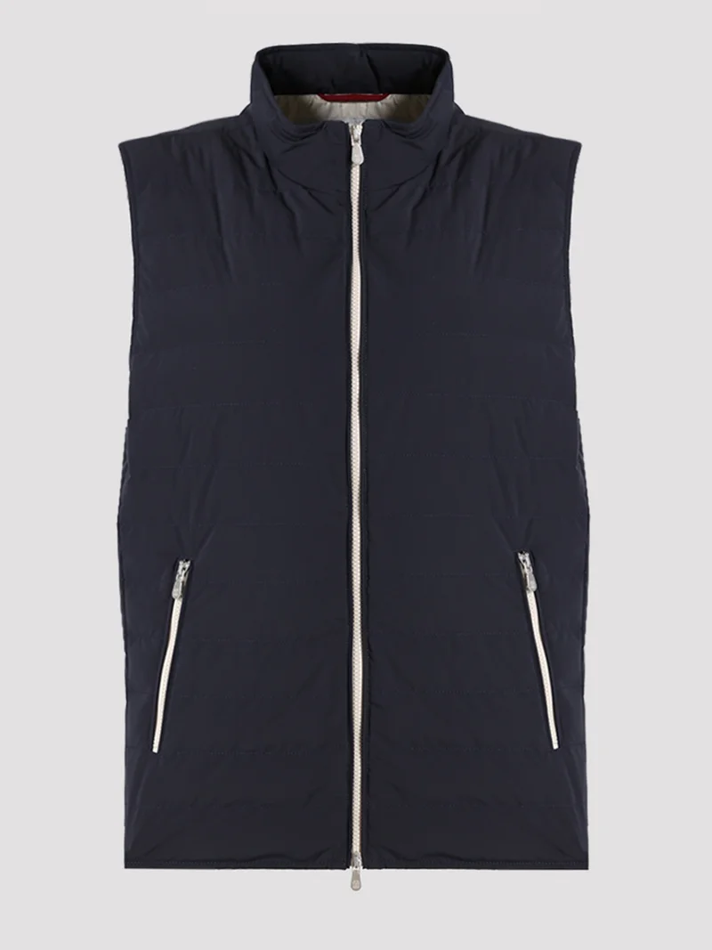 Жилет цвет темно-синий