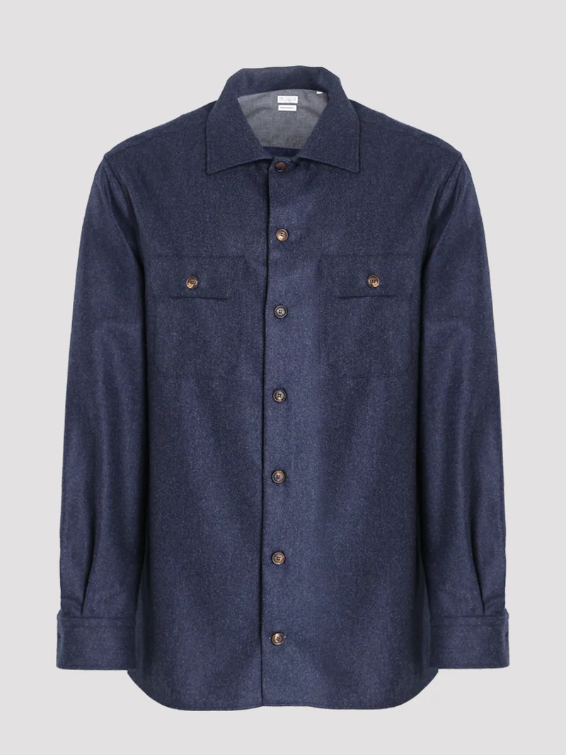 Рубашка цвет синий