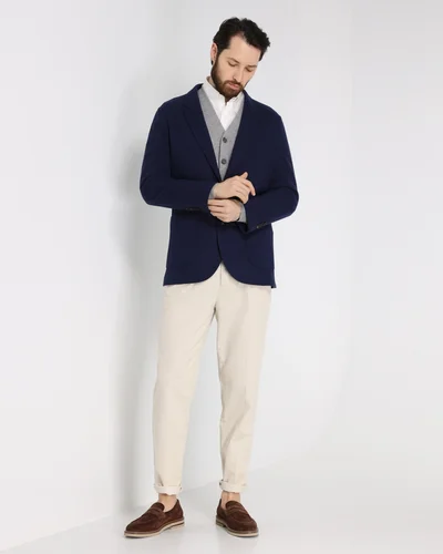 Пиджак цвет синий — превью 5