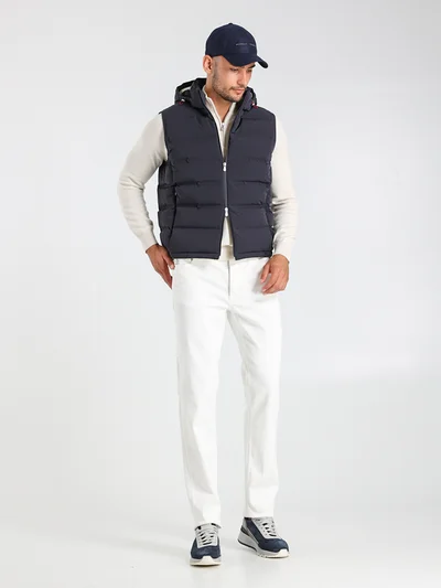 Жилет цвет синий — превью 2