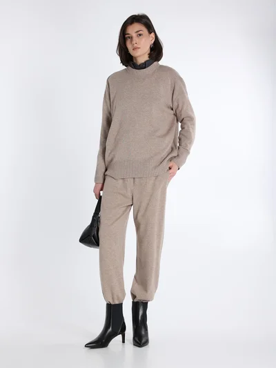 Брюки цвет темно-серый — превью 3