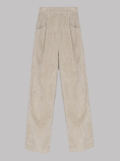 Брюки цвет бежевый — превью 1