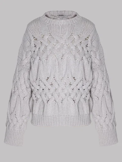Джемпер цвет жемчужный — превью 1