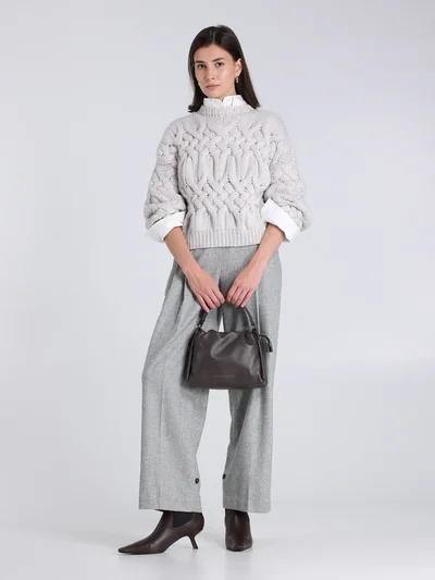 Джемпер цвет жемчужный — превью 2