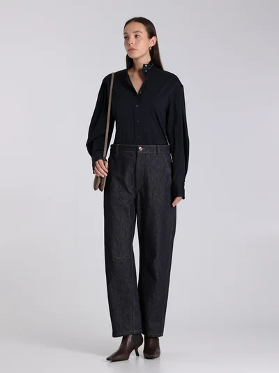 Рубашка цвет синий — превью 2