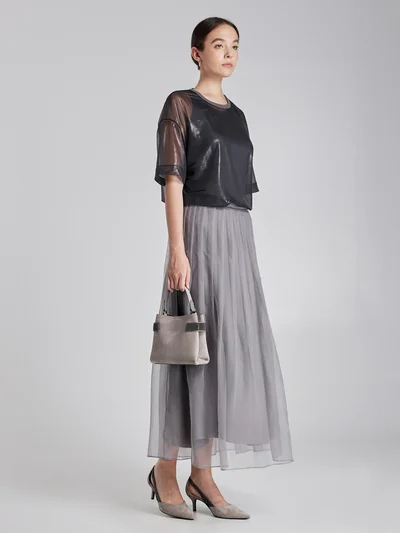 Футболка цвет серый — превью 2