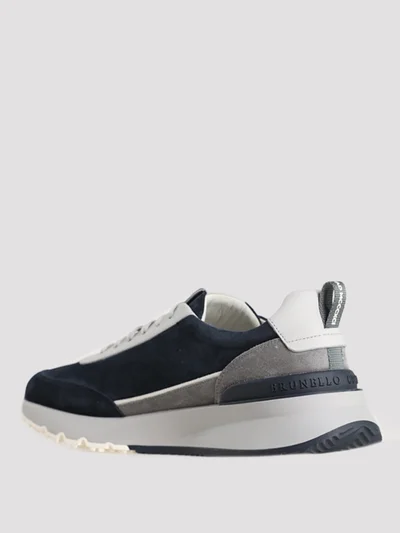 Кроссовки цвет синий — превью 3