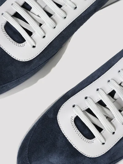 Кроссовки цвет синий — превью 4