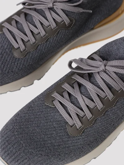 Кроссовки цвет серый — превью 5