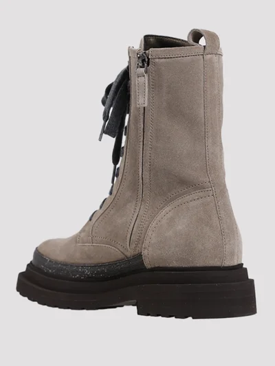 Ботинки цвет светло-серый — превью 3