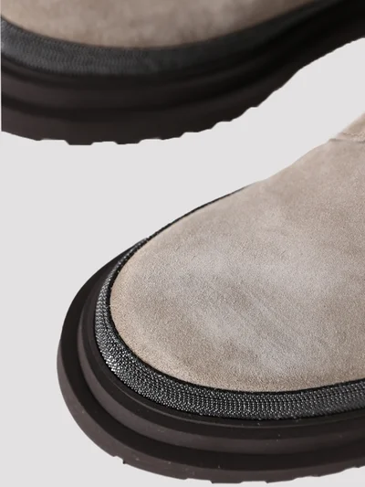 Ботинки цвет светло-серый — превью 4