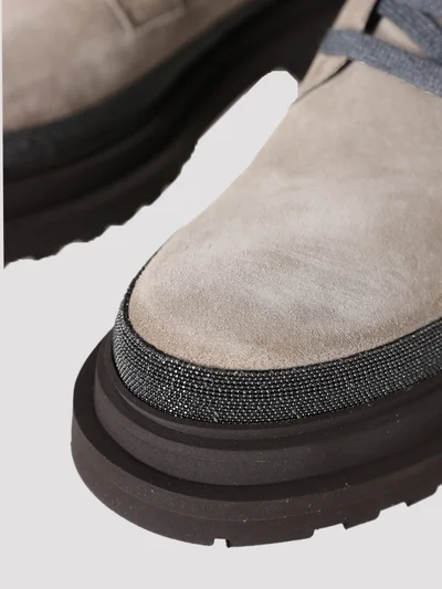 Ботинки цвет светло-серый — превью 5