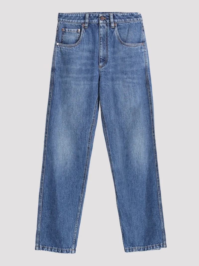 Джинсы цвет синий