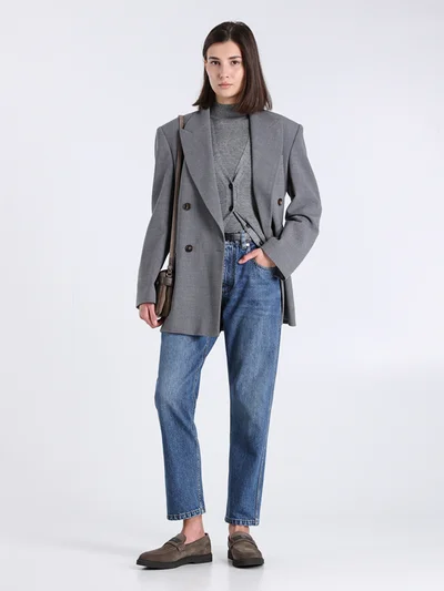 Джинсы цвет синий — превью 2