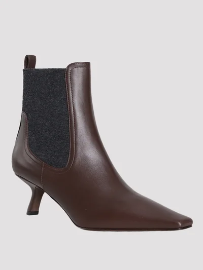 Ботильоны цвет коричневый — превью 2