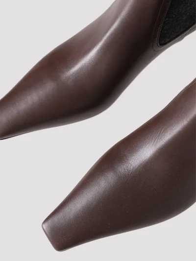 Ботильоны цвет коричневый — превью 5