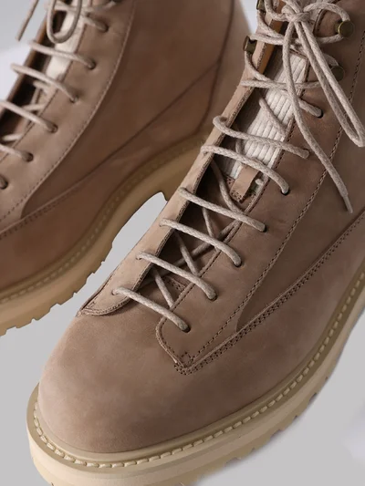 Ботинки цвет бежевый — превью 4