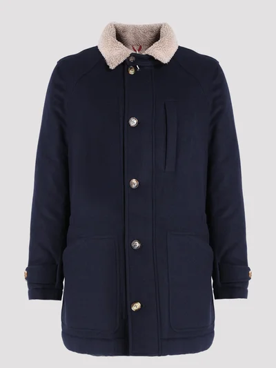 Парка цвет синий — превью 1