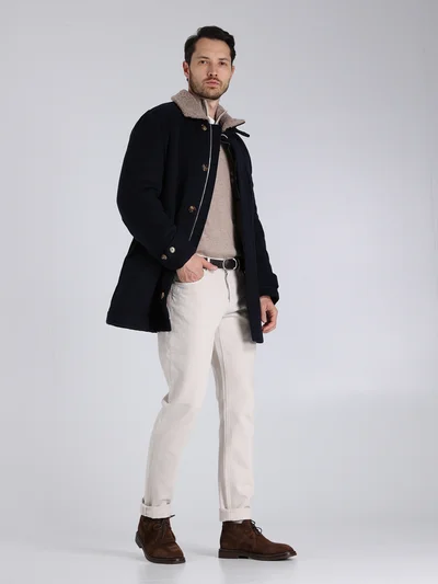 Парка цвет синий — превью 4