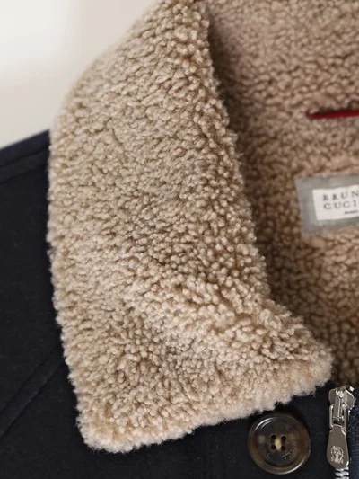 Парка цвет синий — превью 5